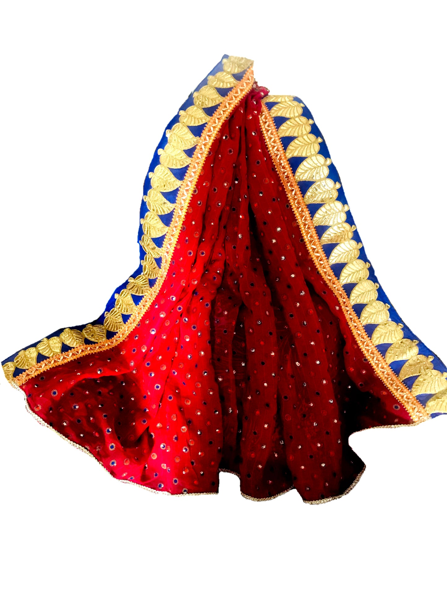 Runjhun Pink Printed Designer Dupatta