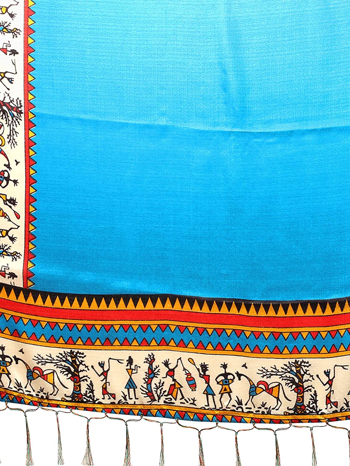 Women's Poly Khadi Silk Printed Dupatta