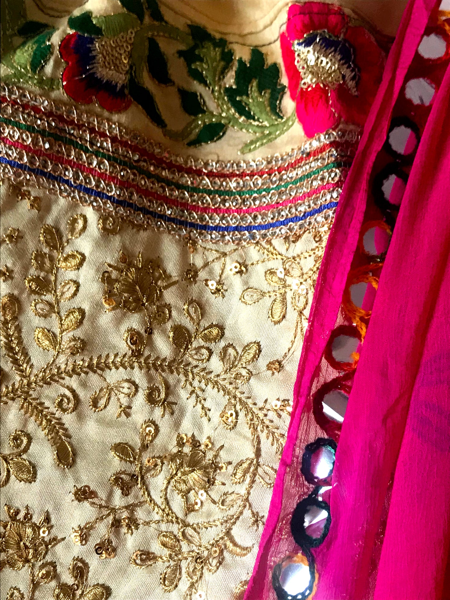 Runjhun Cotton Silk Lehenga Choli