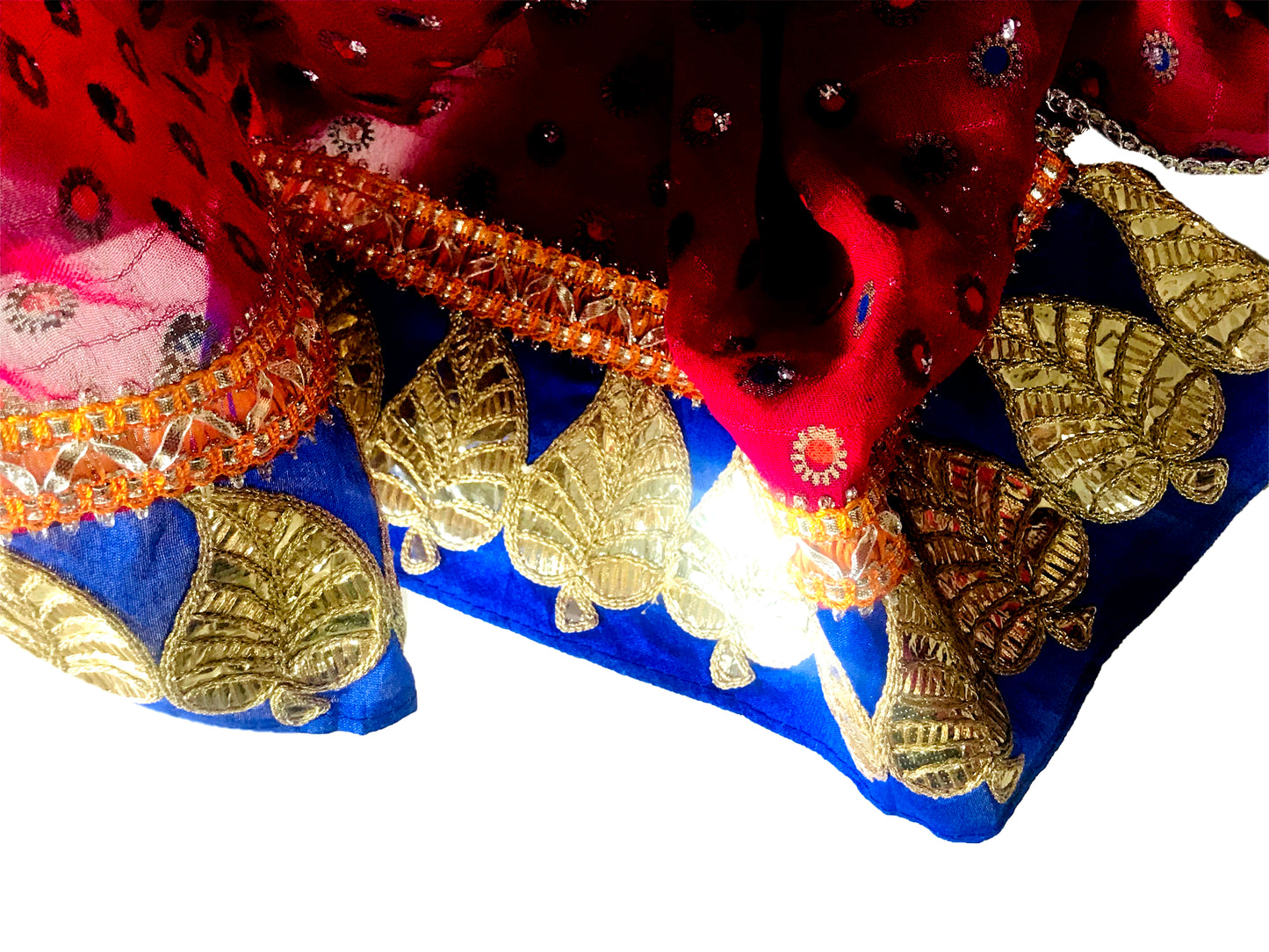 Runjhun Pink Printed Designer Dupatta