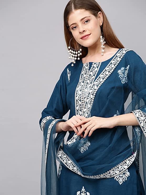 Blue Wish Kurta Set