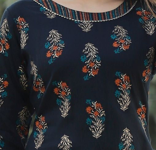 Women's Printed Kurta Set