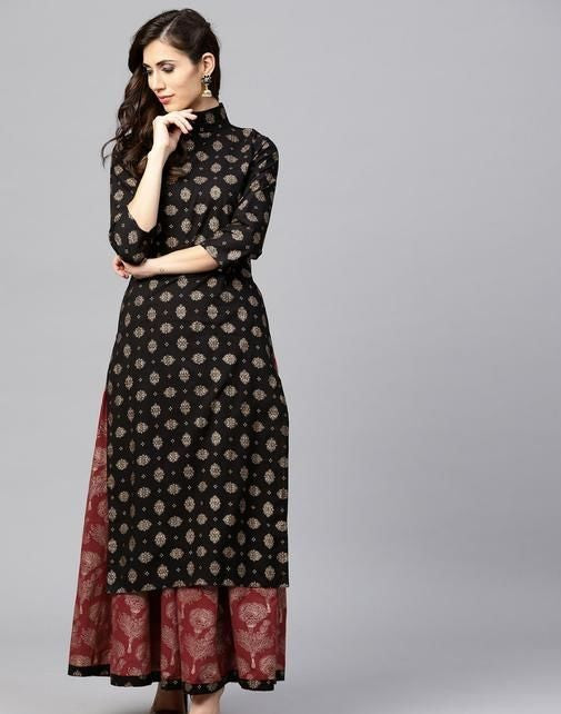 Designer Cotton Kurta Set