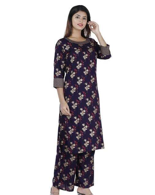 WOMEN'S PRINTED KURTA SET