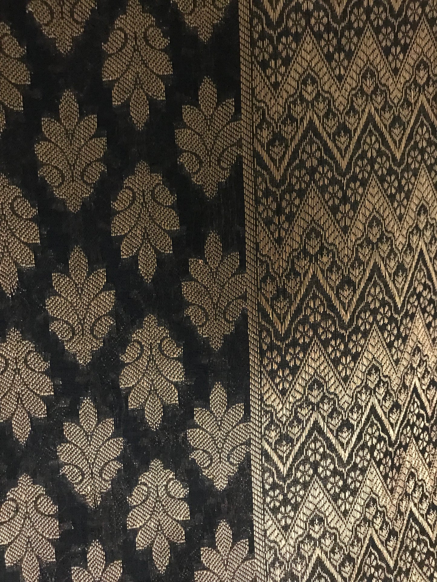 Urban Wardrobe Black Banarsi Dupatta