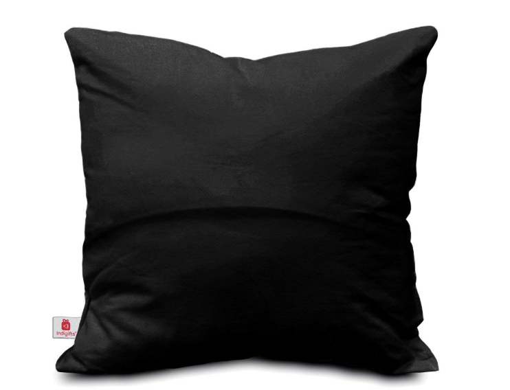 Valentine Gift for Boyfriend Travel Whole World Together Quote Cushion Cover 12"x12" with Filler & 1 Heart Hanging - Boyfriend Gifts, Love Gifts