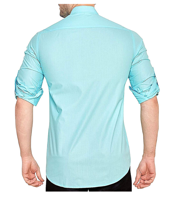 Men's Cotton Solid Casual Shirt