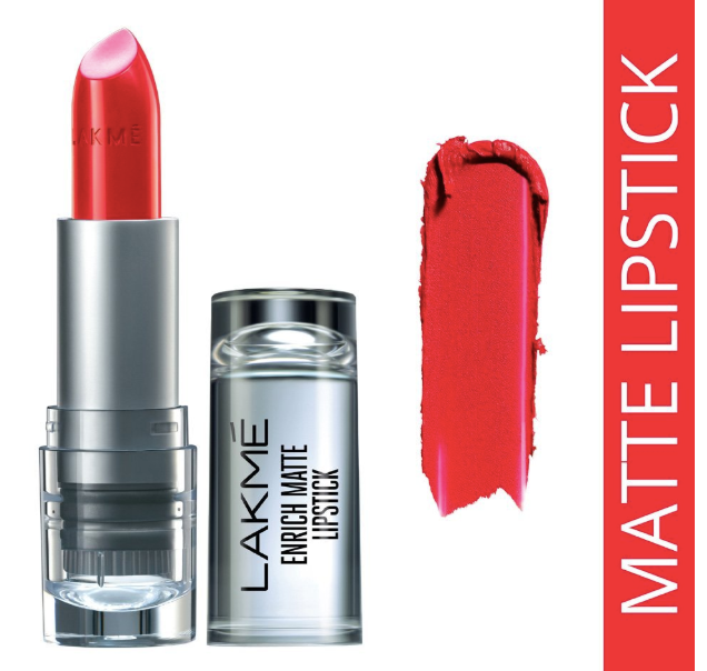 Lakme Enrich Matte Lipstick, Shade RM18