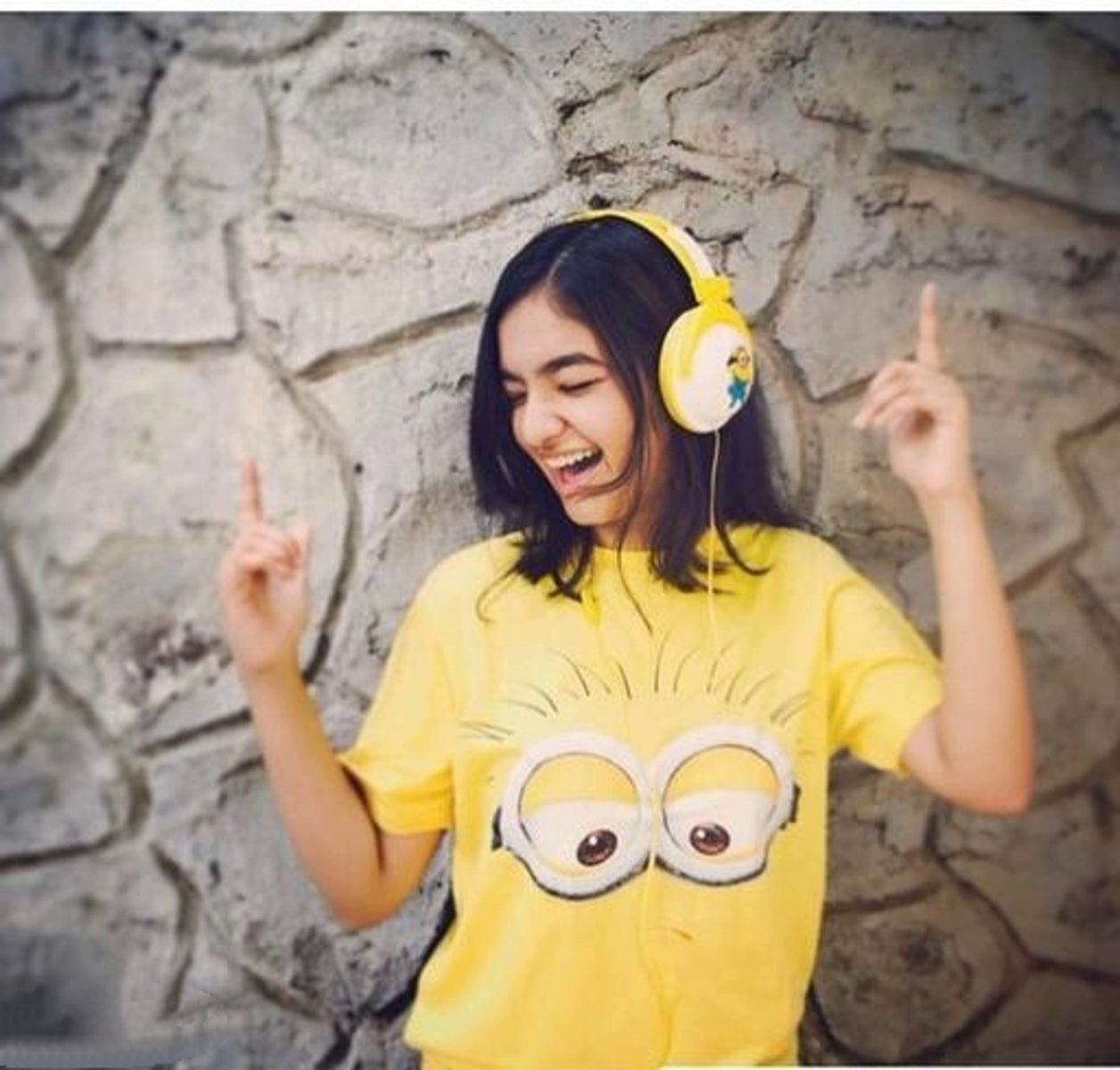 Women Graphical Solid Round Neck T-shirt