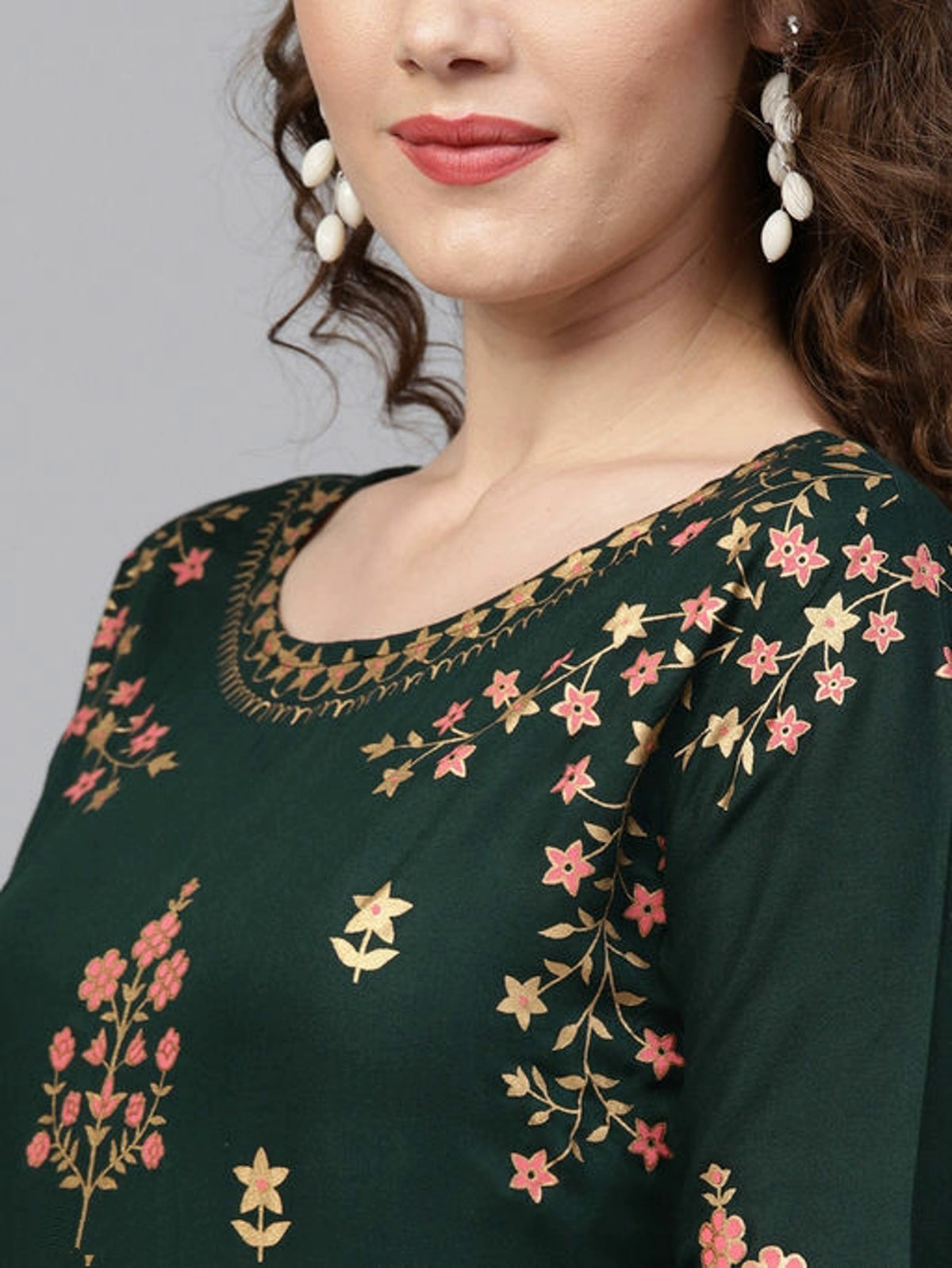 Women's Floral Printed Kurta