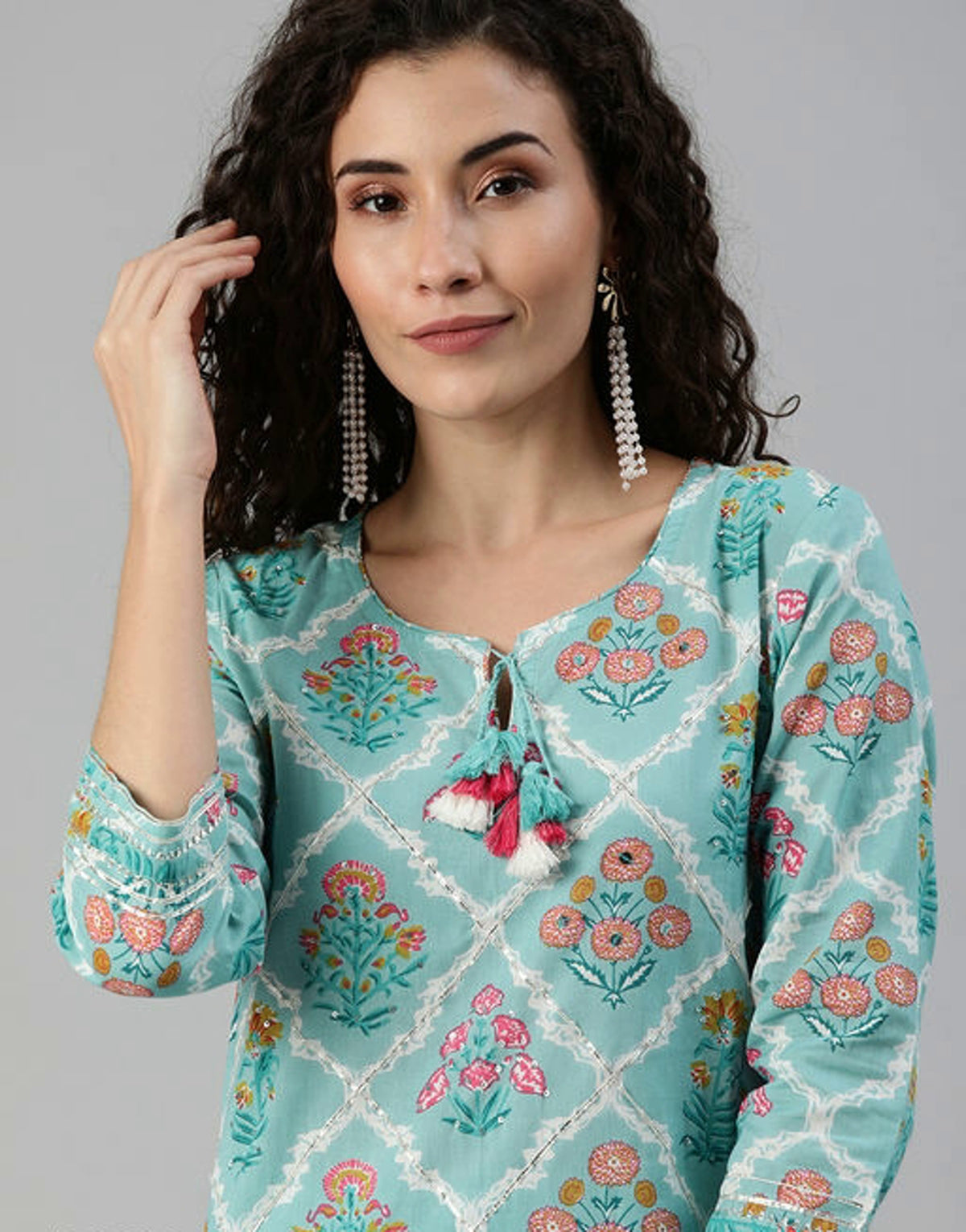 Women's Pastel Love - Sharara Set
