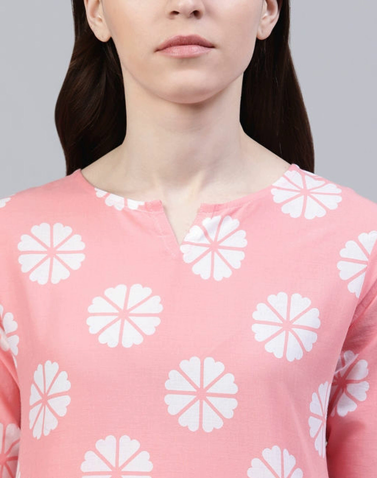 Women's Printed Viscose Cotton Lounge Wear