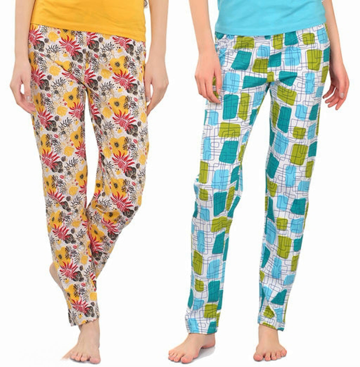 Women Printed Lounge Pants Combo