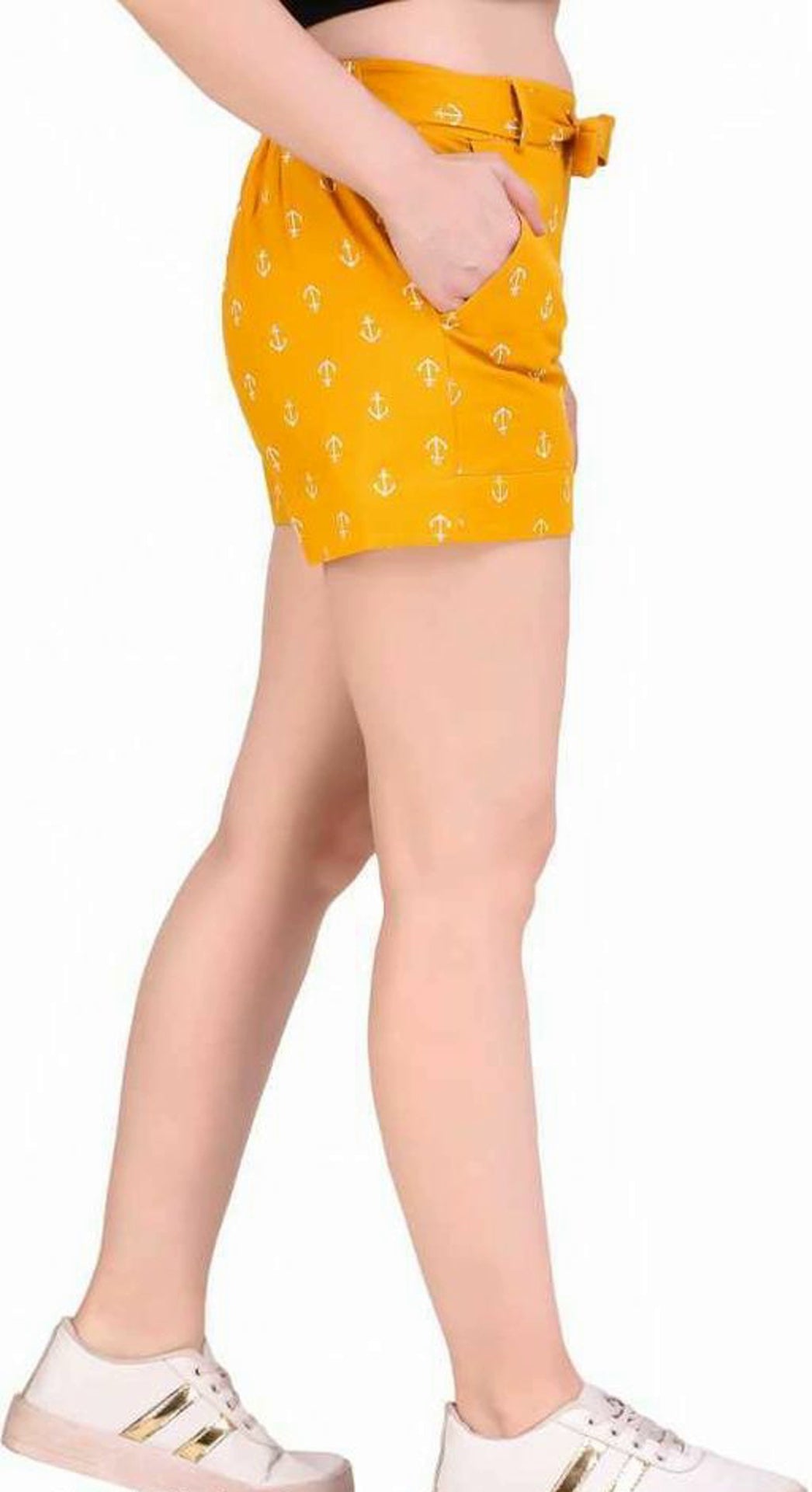 Women's Cotton Linen Shorts Combo