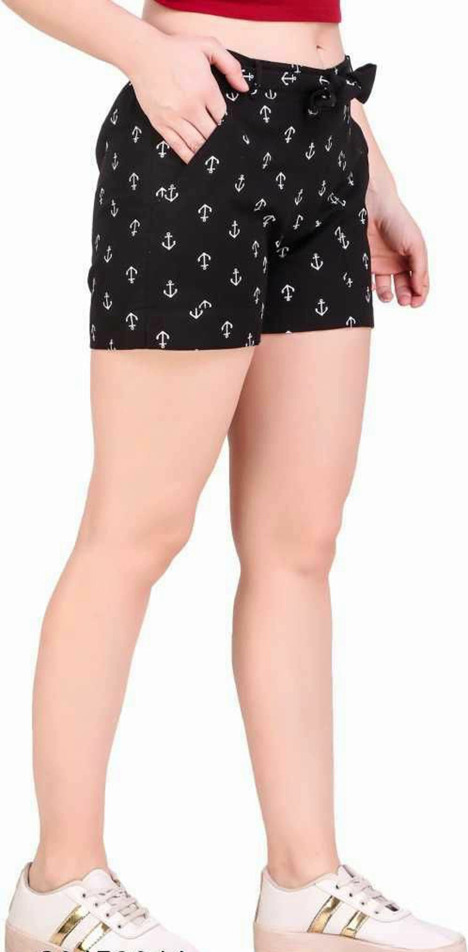 Women's Cotton Linen Shorts Combo