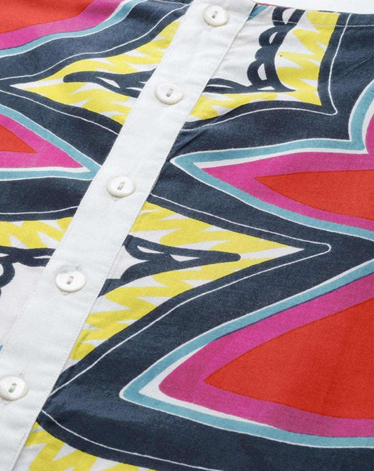 Women Red & White Floral Printed A-Line Dress