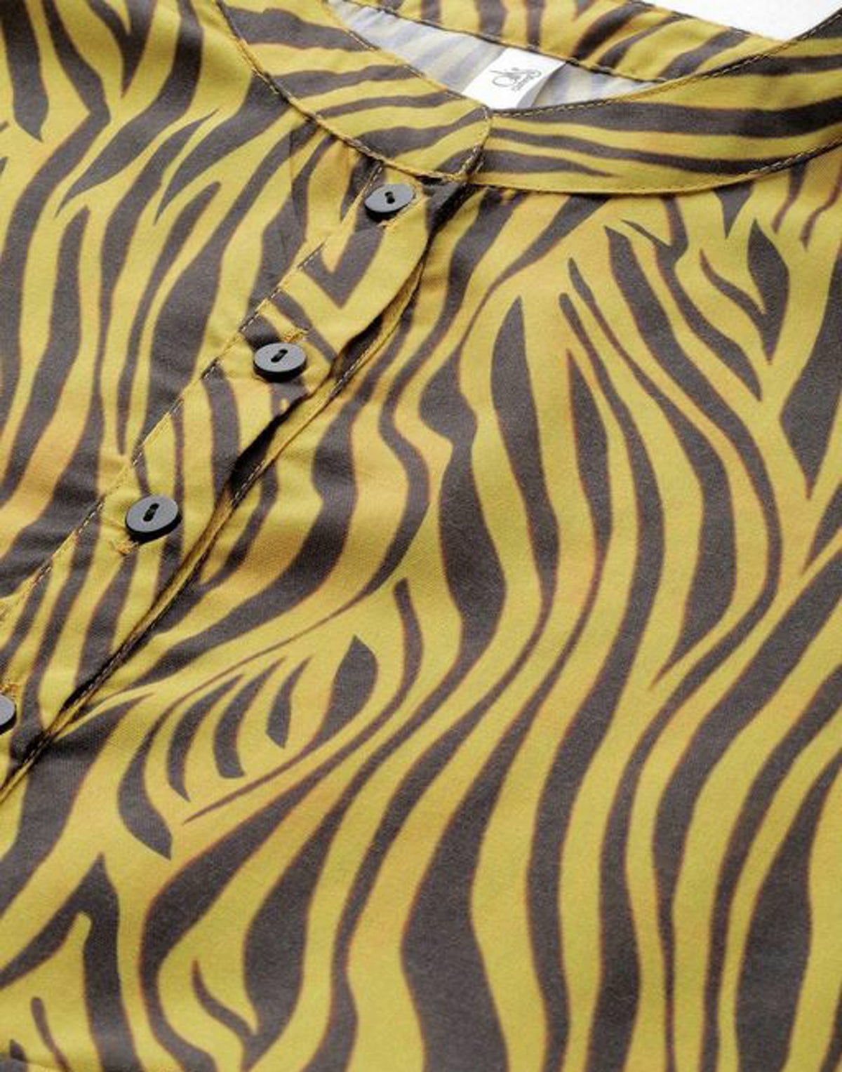 Women's Designer Zebra Print A- Line Dress