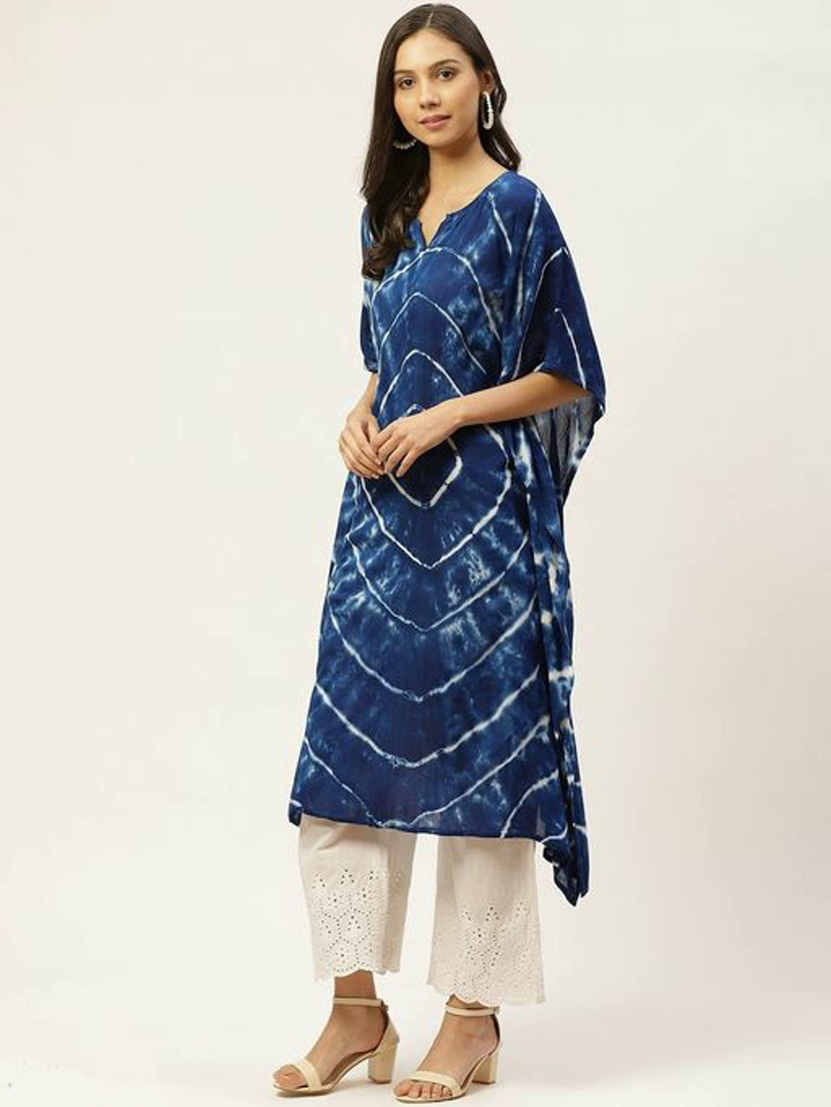 Women's Stylish Bandhani Print Kaftans