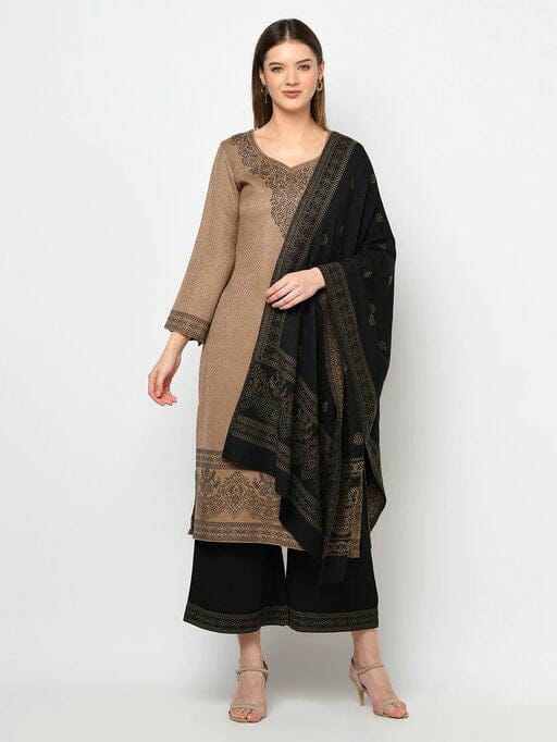 Women's Woollen UnStitched Dress Material