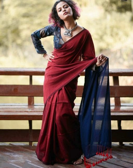 Urban Wardrobe Designer Cotton Silk Saree