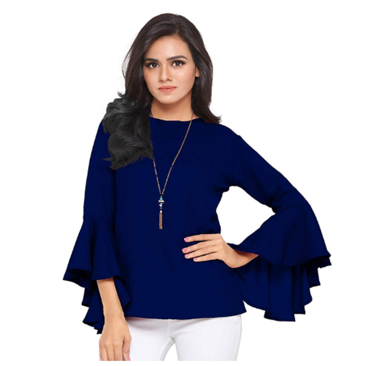 Stylish Crepe Designer Top