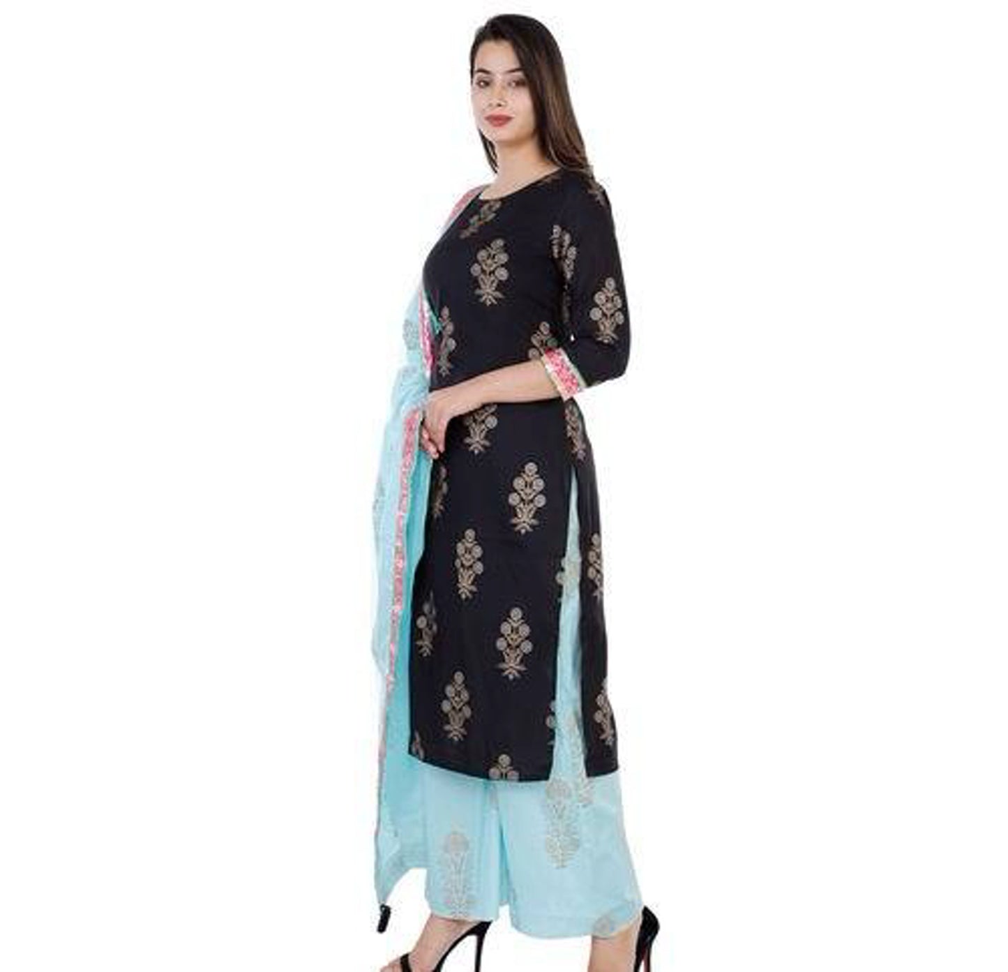 Women's Printed Kurta Set