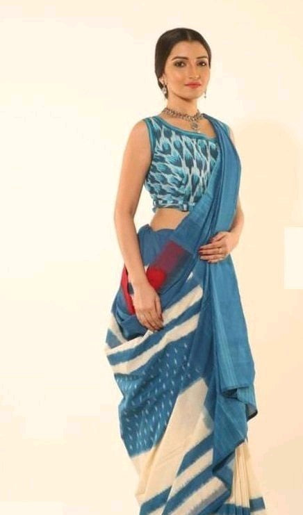 WOMEN'S STYLISH COTTON SAREE