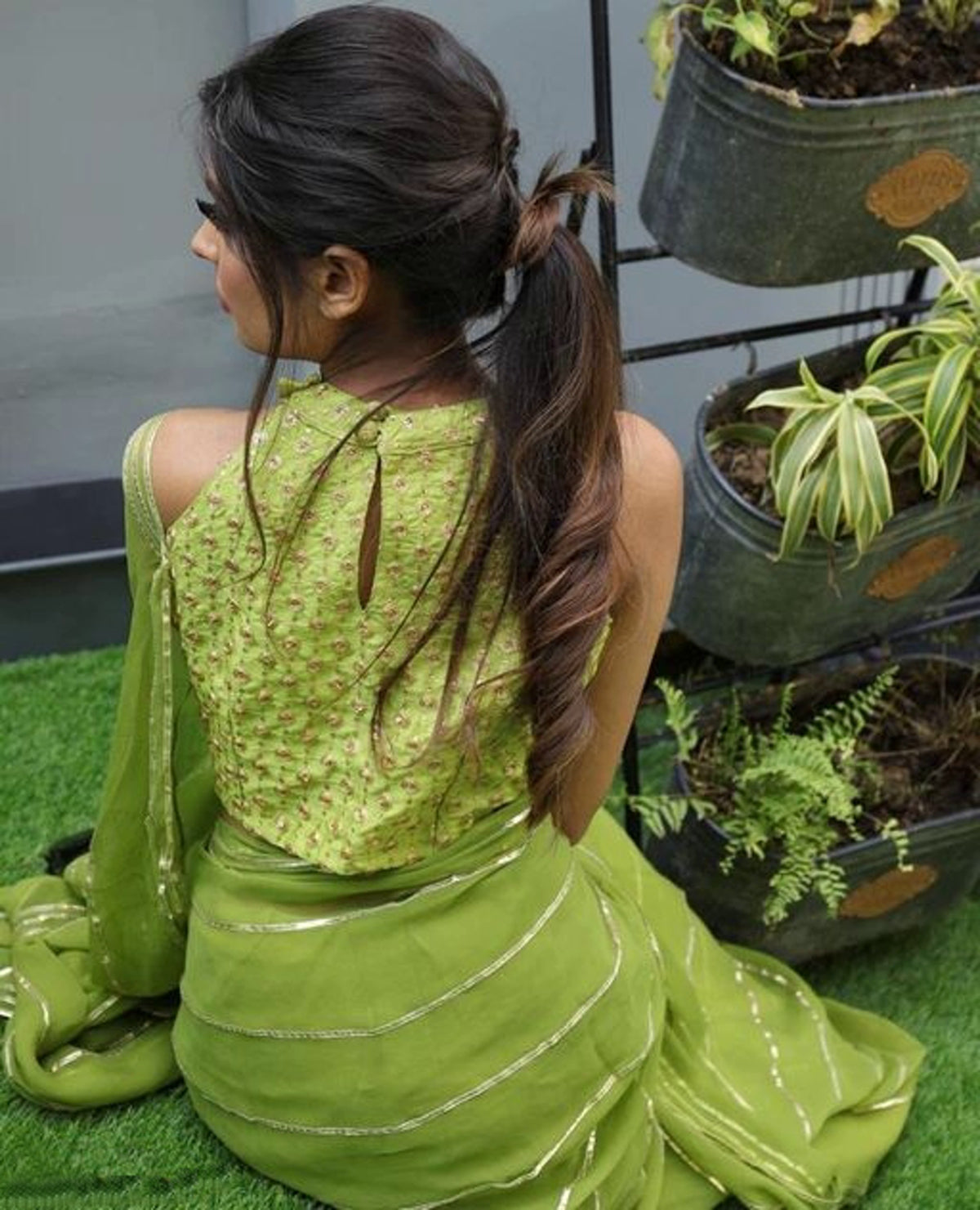 Women's Beautiful Georgette Saree