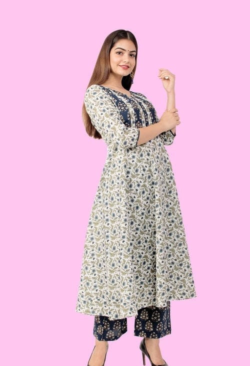 Graceful Women Cotton Kurta Set