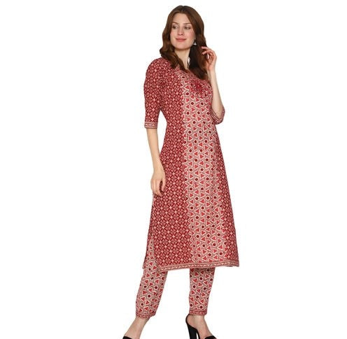 Cotton Printed Kurta Set