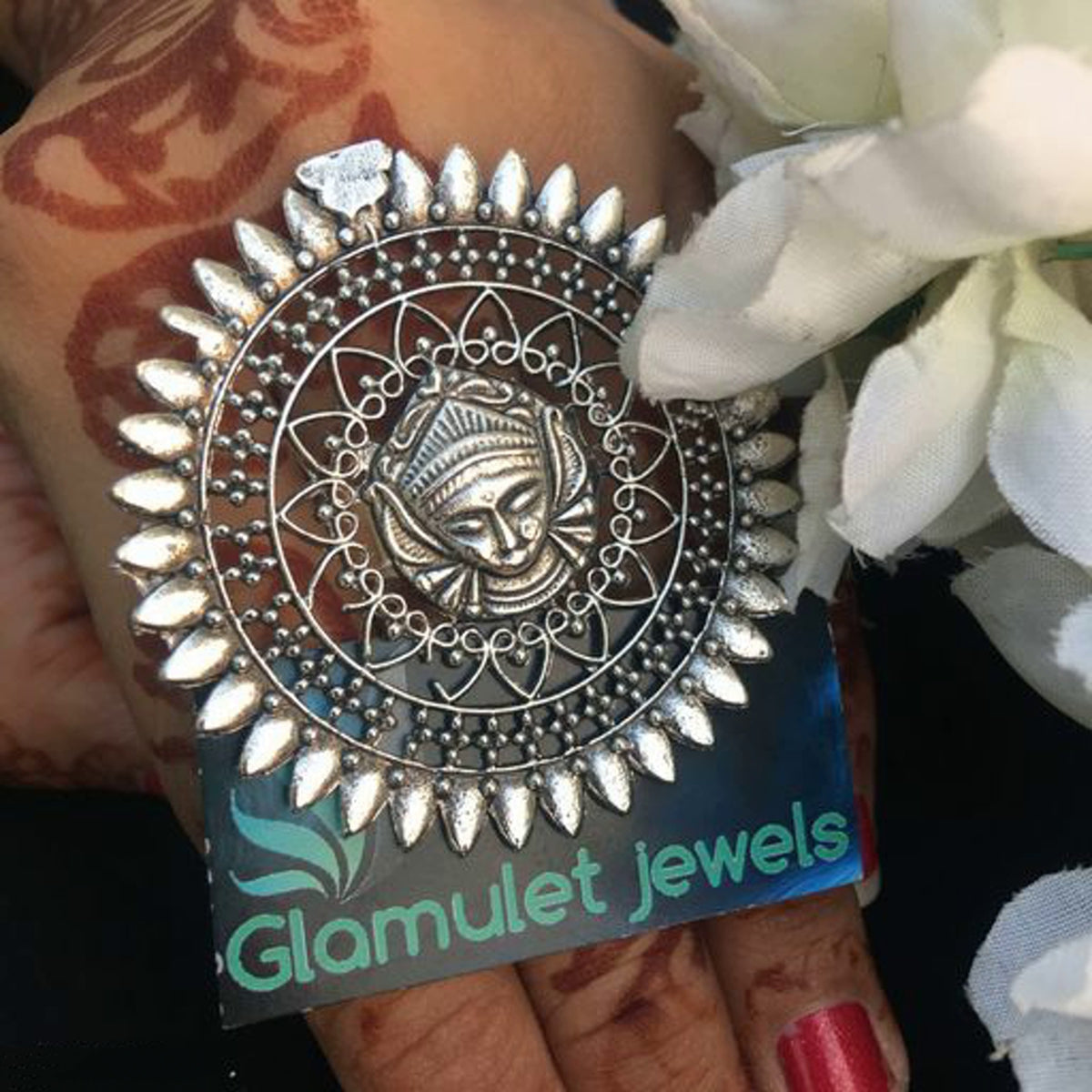 Charming German Silver Women's Finger ring