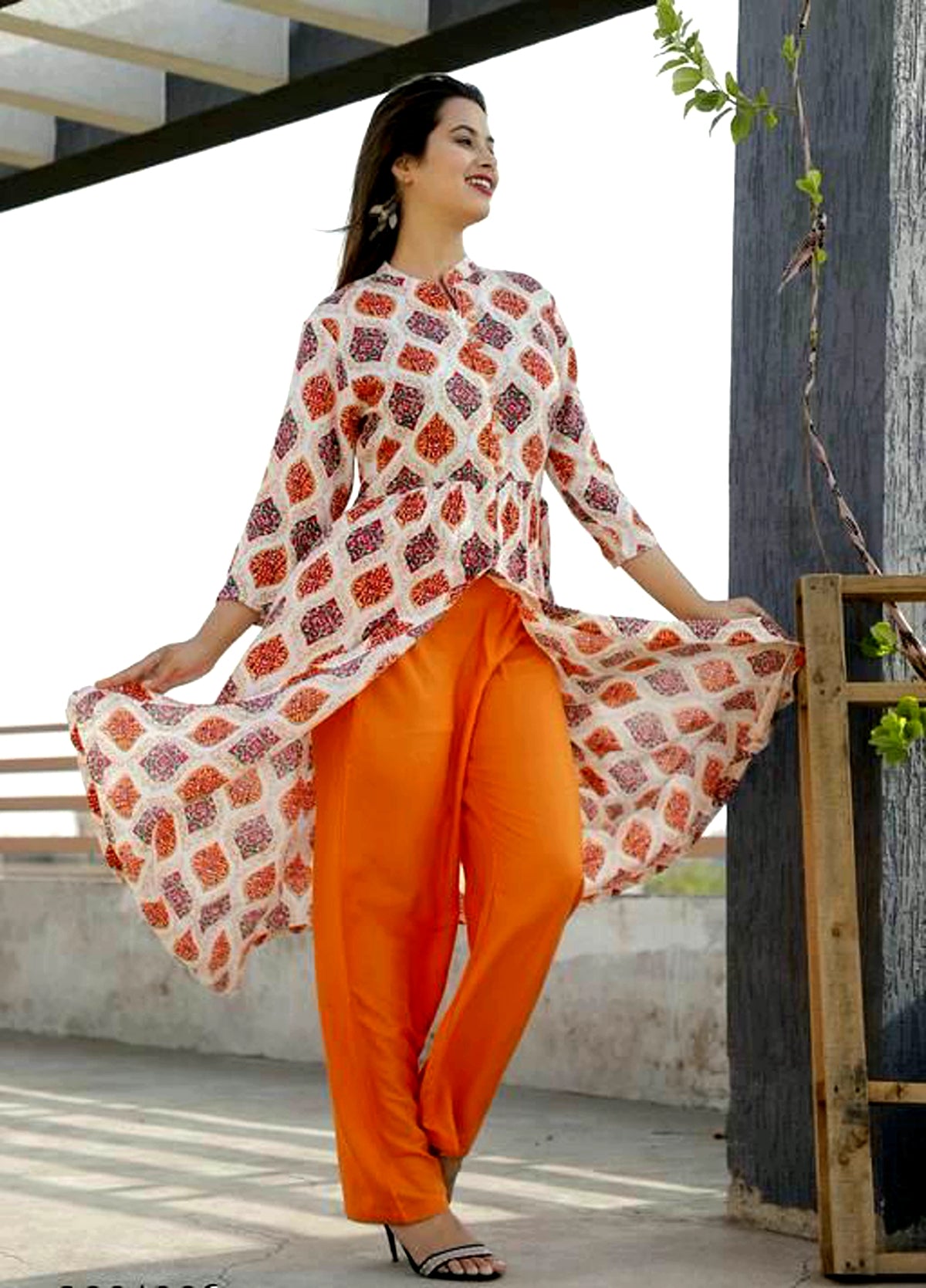 Classic Printed Kurta Set