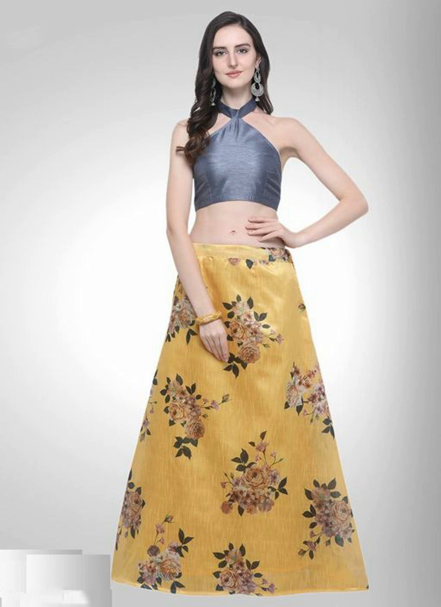 Bhagalpuri Silk Women's Lehenga Choli