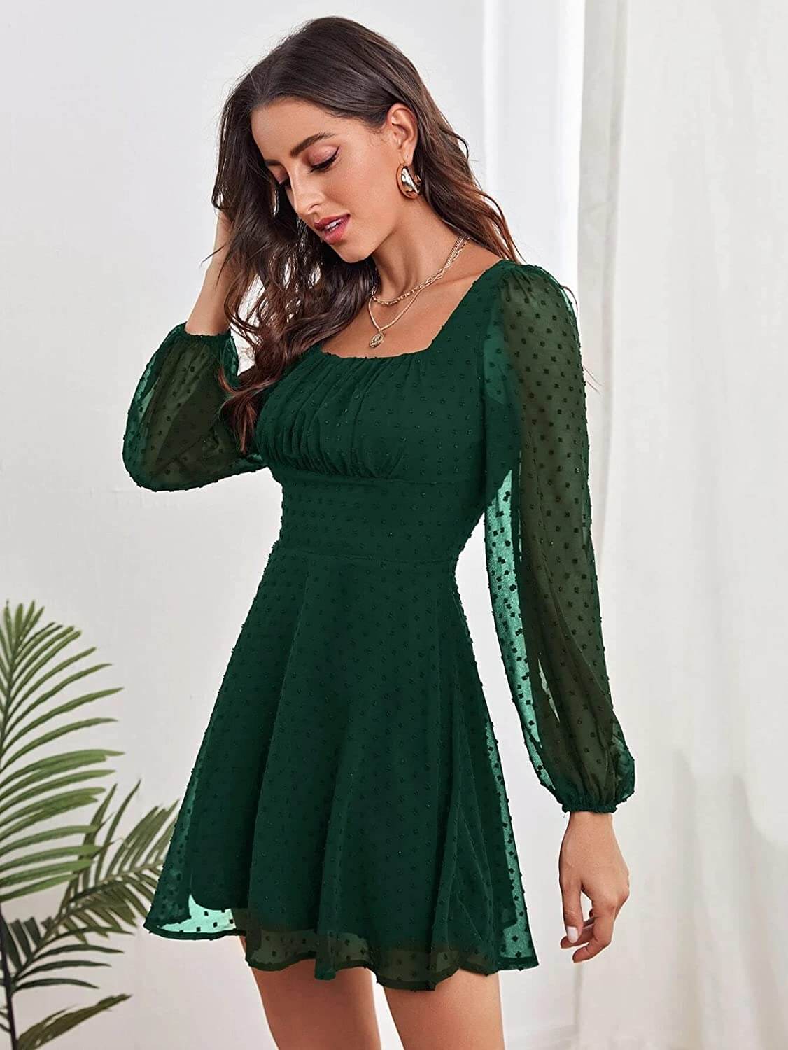 Urban Wardrobe's Sea Green Midi Dress