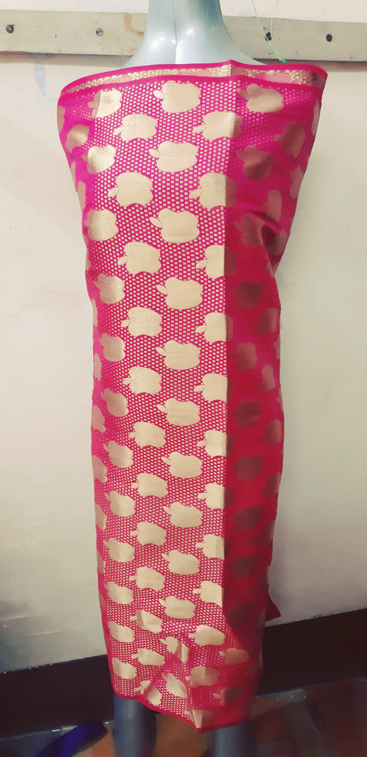Zari Jacquard Cloth length