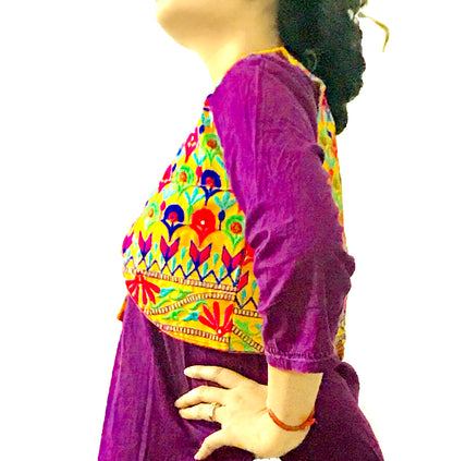 Runjhun Ethnic Yellow Kali Koti