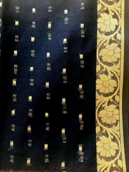 Runjhun Ethnic Black Banarsi Dupatta