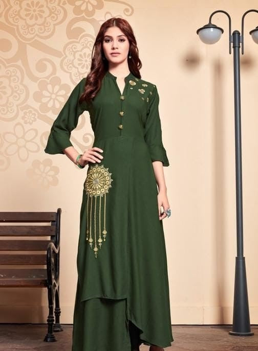 Women's Rayon Stylish Kurta
