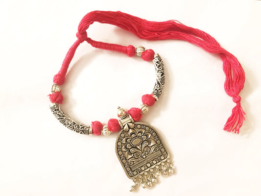 Runjhun Marwari Pink Choker