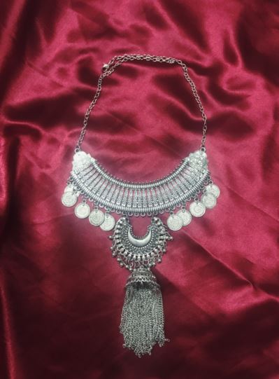 Runjhun Ethnic Coin Necklace