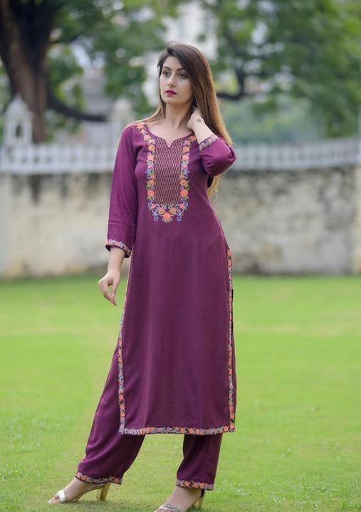WOMEN'S COTTON PRINTED KURTA SET