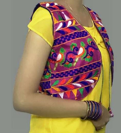 Runjhun Ethnic Gujarati Pink Koti