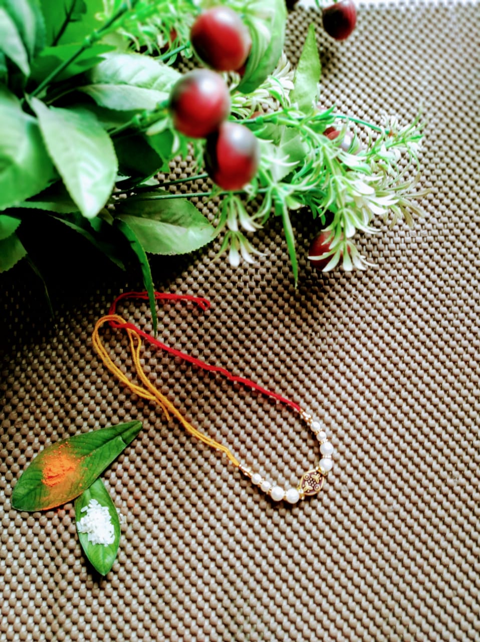 Happy Rakshabandhan moti rakhi