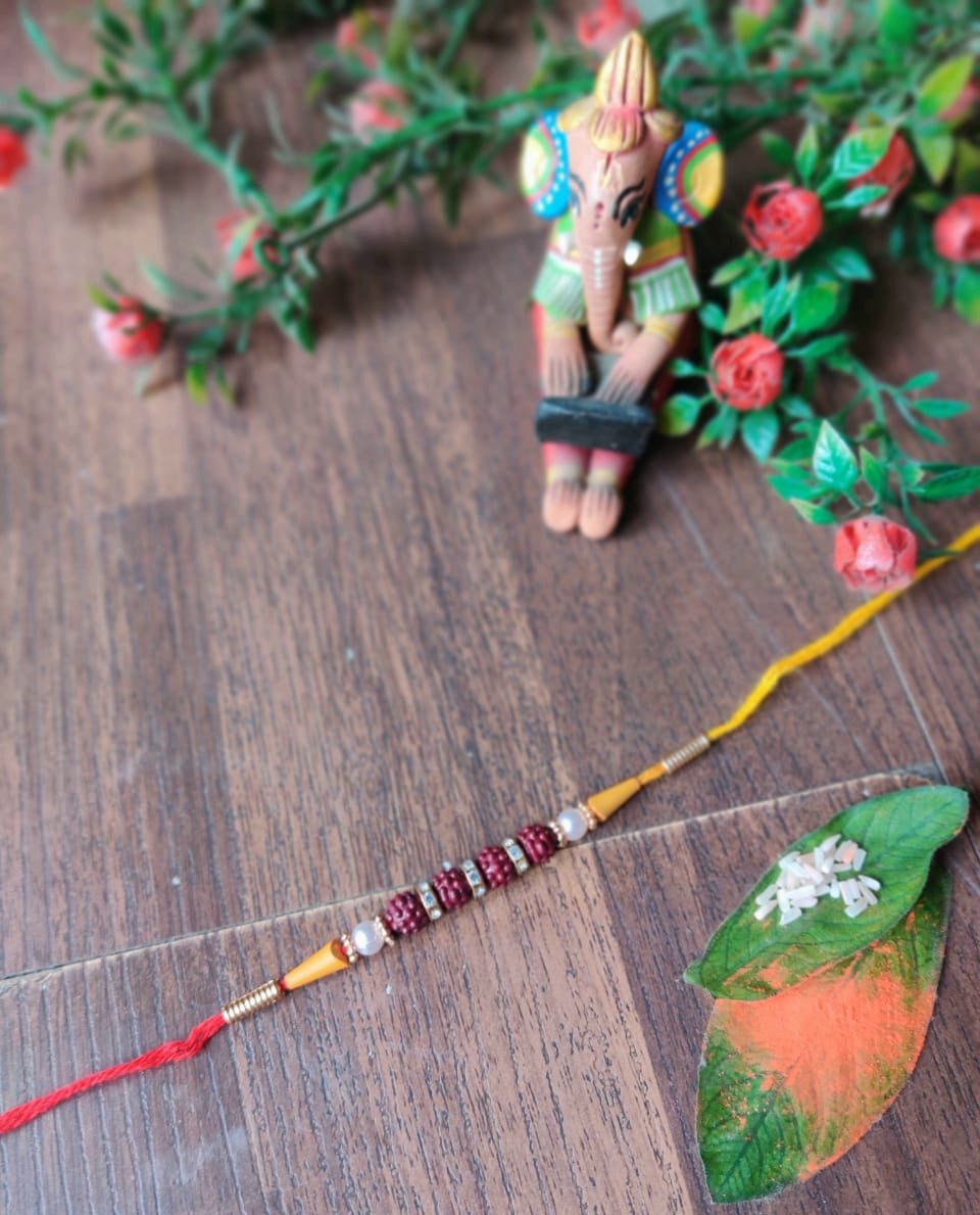 Happy Rakshabandhan rudraksh rakhi