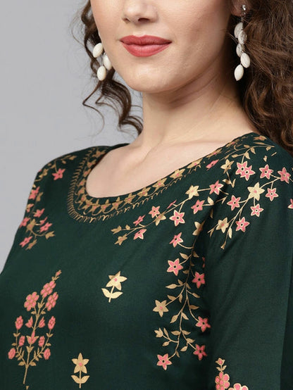 Women's Floral Printed Kurta