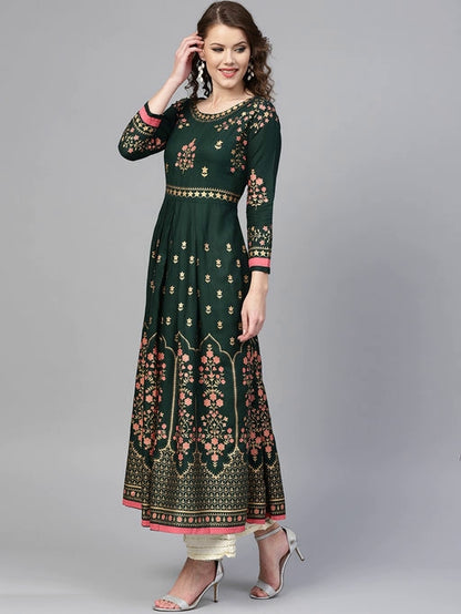 Women's Floral Printed Kurta