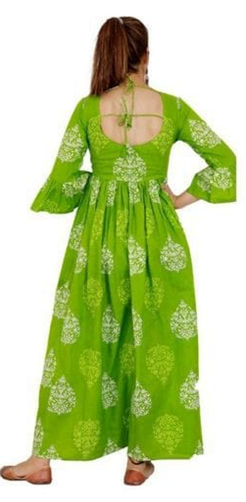 Women's Cotton Ethnic Motif Dress