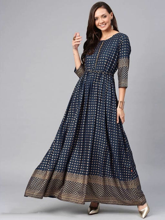 Women's Ethnic Motif Printed Kurti