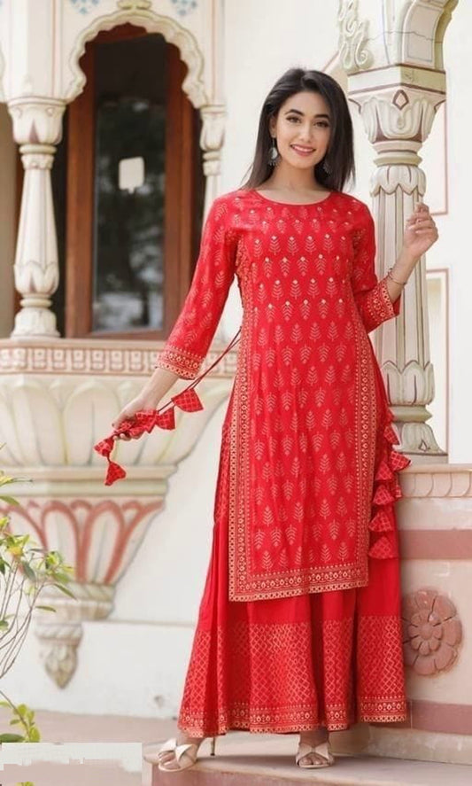 Women's Double Layered Kurta