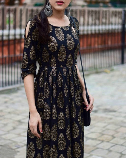 Women's Printed Sassy Dress
